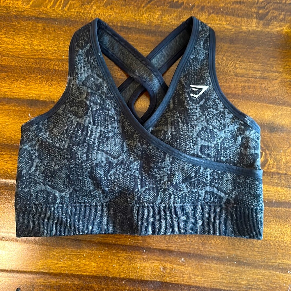 NEW GYMSHARK 🦈 ADAPT CAMO SEAMLESS SPORTS BRA!!🔥